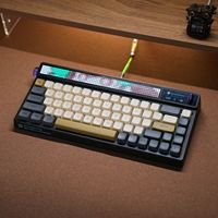New Mechanical Keyboard Keycaps with Soft Light Theme, Cute for Girls, Magnetic Keys, Universal and Customizable Complete Set