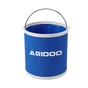 ARIDOO Folding Bucket 11L Portable <b>Collapsible</b> Beach Camping Outdoor <b>Storage</b> Container - Product Image 1