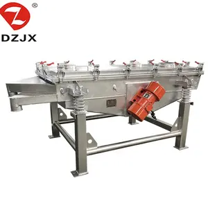 Linear Vibrating Screening Separator Machine For Wood Pellet