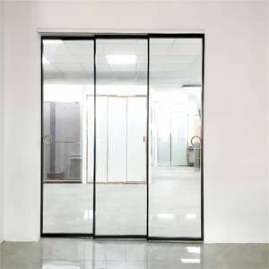 <span class=keywords><strong>Rail</strong></span> de sol de cuisine extrêmement étroit <span class=keywords><strong>Rail</strong></span> <span class=keywords><strong>suspendu</strong></span> Triple Action <span class=keywords><strong>porte</strong></span> balcon <span class=keywords><strong>porte</strong></span> coulissante cadre usine - Product Image 3