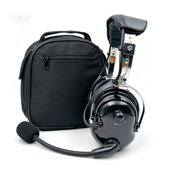 General Aviation Pilot Headset Noise Cancelling Aircraft Headset for Cessna 172 Flight Training