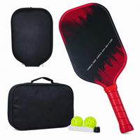 Raquette de pickleball en fibre de carbone T700 pressée thermiquement, finition mate texturée, poids 230g, longueur 42cm, épaisseur 16mm, 0 trous