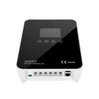 Contrôleur de charge solaire MPPT 48V 40A avec écran LCD+LED, livraison rapide directe d'usine, puissance PV maximale 1650W 100V 24 heures