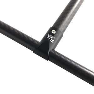 Conector en Ángulo Recto RJXHOBBY RJX de 12/16/22/25/30 mm a 10/12/16/25 mm, Abrazadera de Tubo de Carbono Tipo T para Tren de Aterrizaje de Drones RC - Product Image 5