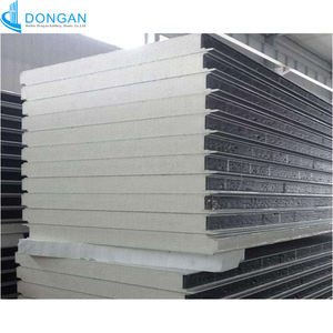 <span class=keywords><strong>Precio</strong></span> de fábrica barato M2 Techo de pared 100mm Panel sándwich Pus aislado - Product Image 6