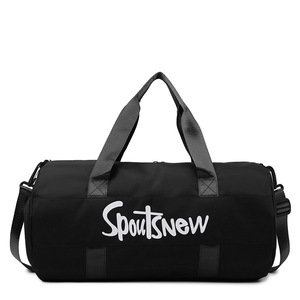 Lettre Imprimer Coloré Étanche Sports Gym <span class=keywords><strong>Voyage</strong></span> Passer une Nuit <span class=keywords><strong>Week</strong></span>-<span class=keywords><strong>end</strong></span> Femmes Nuit Duffle Duffel Sac avec Compartiment À Chaussures - Product Image 6