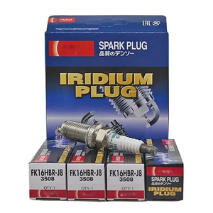 Busi Iridium Baru 3508 FK16HBR-J8 untuk Toyota Camry, Lexus ES, Caldina Model 2-Pin Tri-Pole - Product Image 1