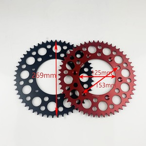 Piñón Trasero para Motocicleta Guangzhou Sprockets 48T, 49T, 50T, Compatible con Todas las Cadenas y Piñones de Motocicleta - Product Image 4