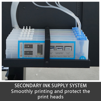 PO-TRY Nuevo cabezal de impresión de 1.9M para impresora de inyección de tinta de sublimación eco-solvente con 4 cabezales I3200, limpieza automática de alta velocidad y humidificación