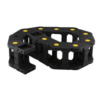 Accessoire pour machines-outils Chaîne de traînée en plastique de type ouvert