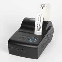 Mesin Printer Label Mini Kustom 58 mm untuk Perhiasan, Printer Tag Harga Portabel, Printer Thermal Ponsel