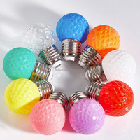 Ampoule LED G45 couleur petite, alimentée en courant alternatif, pour usage de bureau, 3W, ampoule LED électronique