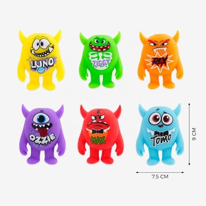 Juguete Monstruo Blandito de TPR al por Mayor, Juguete Sensorial Elástico Relleno de Arena, Juguete Coleccionable Antiestrés, OEM ODM - Product Image 2