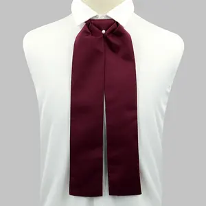 Mens Neck Ties Formal Dress Gift Wedding Shirts Polyester Ties for Men Business with Boutoniere