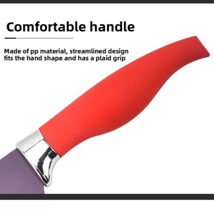 Hot Sales Colorful Coating Chef <b>Knife</b> Slicing Paring Utility <b>Bread</b> <b>Knife</b> Set Stainless Steel Kitchen <b>Knives</b> for Kitchen Cutting - Product Image 5