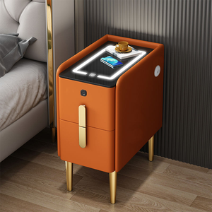 <span class=keywords><strong>Table</strong></span> <span class=keywords><strong>de</strong></span> <span class=keywords><strong>chevet</strong></span> intelligente ultra étroite avec lumière LED à verrouillage d'empreintes digitales pour <span class=keywords><strong>table</strong></span> <span class=keywords><strong>de</strong></span> <span class=keywords><strong>chevet</strong></span> <span class=keywords><strong>de</strong></span> chambre <span class=keywords><strong>de</strong></span> petite taille, adaptée à l'hôtel - Product Image 5