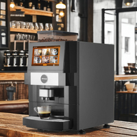 Machine à café JL23, machine à café automatique à double tête, distributeur automatique de café