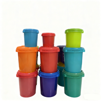 Baril en plastique PP résistant aux chocs de couleur personnalisée pour la rénovation domiciliaire Revêtements étanches Seaux et canettes de tambours