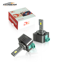 Ampoule de phare LED D1S D3S HID Xénon de remplacement, super lumineuse, accessoires automobiles, lampe pour voiture universelle, directement de l'usine
