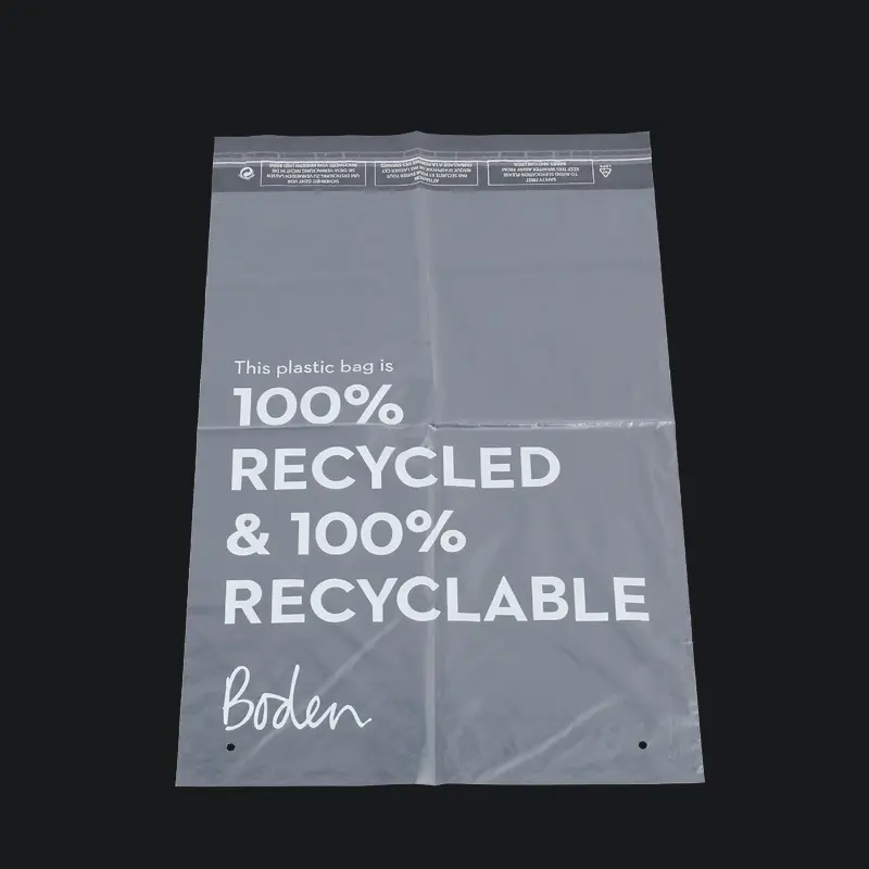 卸売リサイクルOpp自己粘着シール透明プラスチック包装袋衣類自己粘着ラップバッグマイクロファイバー