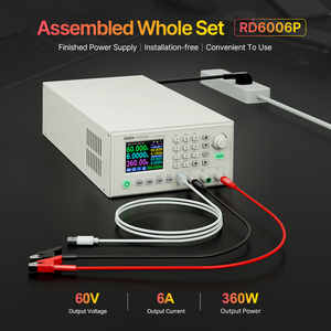 RD Rd6006p USB lắp ráp thiết lập điều khiển kỹ thuật số AC để DC điện áp có thể điều chỉnh hiện tại phòng thí nghiệm băng ghế dự bị Mô-đun Cung cấp điện <span class=keywords><strong>60V</strong></span> 6A 360W - Product Image 2