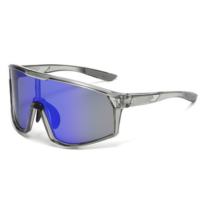 Sports Cycling Sunglasses Polarized UV400 PC Lens Outdoor Sports <b>Large</b> <b>Frame</b> Unisex - Product Image 3