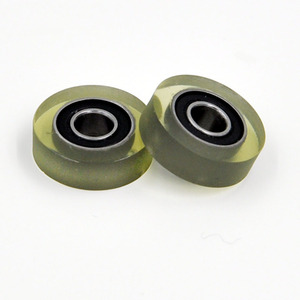 Rueda <span class=keywords><strong>de</strong></span> polea <span class=keywords><strong>de</strong></span> poliuretano <span class=keywords><strong>de</strong></span> bajo ruido 5x16x5mm 685RS rodamiento recubierto <span class=keywords><strong>de</strong></span> PU con goma <span class=keywords><strong>para</strong></span> puerta corredera ventana muebles gabinete - Product Image 6