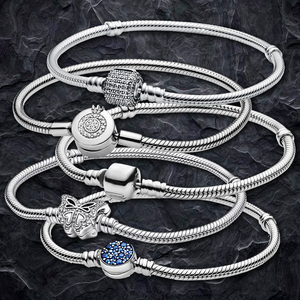 Charm Plata De Ley 925 Pulsera De Pulsera De Plata De Ley Talana 925 Pulsera Con 3 - Etsy España Charms Harry Potter