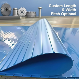 Blauwe Pu Food Grade Gemakkelijk Schoon Transportband Voor Zeevoedselverwerking - Product Image 2