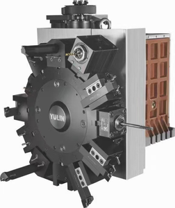 Máy tiện <span class=keywords><strong>CNC</strong></span> ngang tự động hạng nặng tốc độ cao với hệ thống điều khiển fanuc trung tâm xoay đa chức năng trục Chính Đơn - Product Image 4