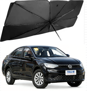 Pare-soleil pliable tendance pour pare-brise avant de voiture, protection pare-soleil pour <span class=keywords><strong>Volkswagen</strong></span> Lavida - Product Image 1