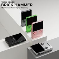 Console de jeu portable Trimui Brick Hammer avec écran de 3,2 pouces, Linux, fabrication CNC de précision, corps entièrement métallique, lecteur de jeux portable