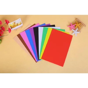 Shinny <b>Craft</b> EVA <b>FOAM</b> Glitter Paper Sheet with Adhesive Creative Paste Toys for Gift Wrapping Glitter Paperboard - Product Image 6