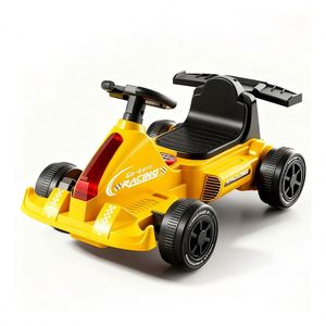 Auto Eléctrico para Niños con Reproductor de Música MP3, Construcción de Plástico Resistente, Arranque con Pedal, Batería de 6V4Ah - Product Image 1