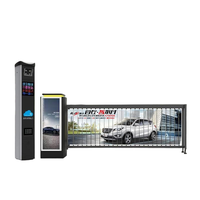 Barrière publicitaire intelligente avec identification de véhicule, équipement de péage pour parking public, reconnaissance de plaque d'immatriculation