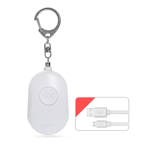 อุปกรณ์ป้องกันหมาป่าอัจฉริยะพร้อมไฟฉายสำหรับกลางแจ้งอุปกรณ์เตือนภัยส่วนบุคคลพร้อมไฟฉายชาร์จ - Product Image 4