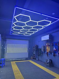 Nhà Máy Trực Tiếp Bán Di Động Hình Lục Giác LED Làm Việc Ánh Sáng Cho Xe Chi Tiết Hội Thảo Nhà Để Xe Làm Việc Tự Động Chi Tiết Cửa Hàng Phòng Tập Thể Dục - Product Image 2