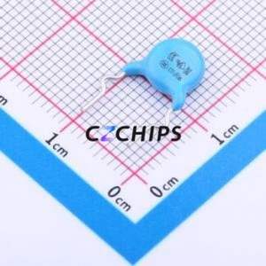ตัวเก็บประจุนิรภัย G08F2E222MA5B0S0N0 แบบ Through hole (THT), ระยะขา P=7.5 มม. 2.2nF 20% 250V Y2 - Product Image 2