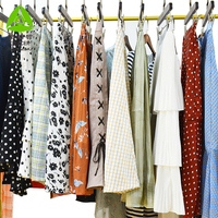 Jupes longues décontractées d'été pour femmes, vêtements d'occasion, qualité supérieure, polyester/coton, lots de tailles mixtes, Gracer