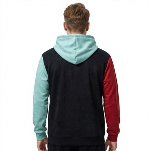 Sudadera con Capucha y Cierre de Cremallera para Hombre, Manga Raglán, Casual, 100% Algodón Jersey, Corte Regular, Diseño con Bolsillo, Ropa de Invierno, Logotipo Personalizado - Product Image 2