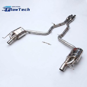 ท่อไอเสียแคทแบ็ก Valvetronic สแตนเลสสตีล 304 สำหรับ Mercedes Benz CLS400 C218 X218 3.0L V6 พร้อมรีโมทคอนโทรล - Product Image 2