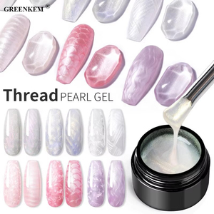 Esmalte de Gel <span class=keywords><strong>para</strong></span> uñas, capa de hilo de 7ML, Aurora, perla, <span class=keywords><strong>semipermanente</strong></span>, UV, LED, geles de colores - Product Image 2