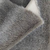 Tissu en peluche tricoté 100 % polyester cationique à poils longs et courts de haute qualité pour vêtements, manteaux, couvertures et literie