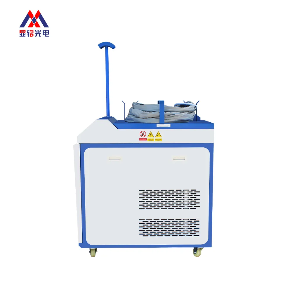 portable luggage knapsack backup graffiti mould laser cleaning machine for head paint galvanmetor sample