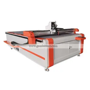 Computer Controlled Cnc Oscillating Knife Leather Cutting Machine for Textile Leather Corrugated Paper Gasket