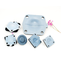 Diaphragme composite en caoutchouc, diaphragme composite à deux couches, diaphragme collé pour vanne à diaphragme hygiénique