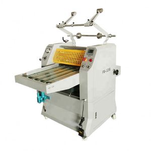 Manual Feeding Hydraulic Anti-curl <b>Laminating</b> <b>Machine</b> Hydraulic <b>Laminator</b> with AUTO Cutting Cold Hot <b>Lamination</b> <b>Machine</b> - Product Image 3