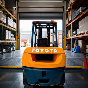 Utilizado para carretilla elevadora diésel de 5 toneladas, de 1520mm longitud de horquilla, neumáticos sólidos de bajo perfil de 3m, operación de asiento de mástil de dos etapas - Product Image 4