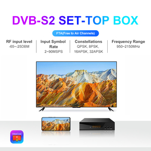 Récepteurs de télévision satellite DVB-S2 HD, décodeur gratuit, H265 Hevc, récepteur satellite compatible CA Conax GX6605H, boîtier métallique - Product Image 2
