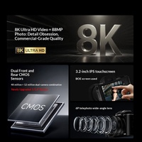 Nouvel Arrivage Transfrontalier : Appareil Photo Numérique HD 8K d'Entrée de Gamme avec Capteur 48 Mégapixels, Objectif Periscope Sans Miroir et Écran Tactile